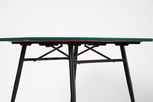 FRATELLI REGUITTI : Tavolo da gioco  - Asta Asta 374 | DESIGN E ARTI DECORATIVE DEL NOVECENTO Virtuale - Associazione Nazionale - Case d'Asta italiane