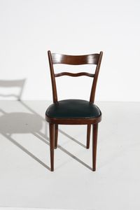 MANIFATTURA ITALIANA : Coppia di sedie  - Asta Asta 374 | DESIGN E ARTI DECORATIVE DEL NOVECENTO Virtuale - Associazione Nazionale - Case d'Asta italiane