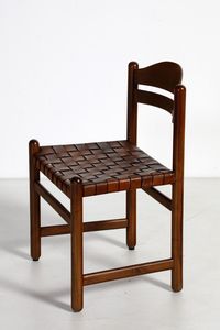 MANIFATTURA ITALIANA : Sei sedie  - Asta Asta 374 | DESIGN E ARTI DECORATIVE DEL NOVECENTO Virtuale - Associazione Nazionale - Case d'Asta italiane
