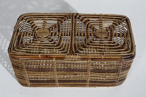 MANIFATTURA ITALIANA : Cesta  - Asta Asta 374 | DESIGN E ARTI DECORATIVE DEL NOVECENTO Virtuale - Associazione Nazionale - Case d'Asta italiane