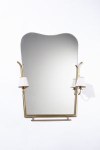 MANIFATTURA ITALIANA - Specchio con applique