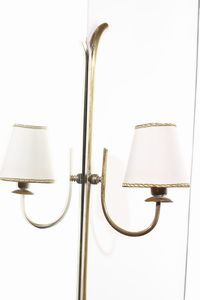 MANIFATTURA ITALIANA : Specchio con applique  - Asta Asta 374 | DESIGN E ARTI DECORATIVE DEL NOVECENTO Virtuale - Associazione Nazionale - Case d'Asta italiane