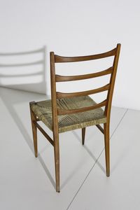 MANIFATTURA ITALIANA : Quattro sedie  - Asta Asta 374 | DESIGN E ARTI DECORATIVE DEL NOVECENTO Virtuale - Associazione Nazionale - Case d'Asta italiane