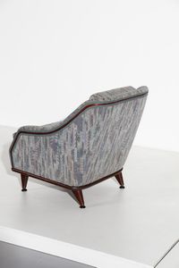 MANIFATTURA ITALIANA : Coppia di poltrone  - Asta Asta 374 | DESIGN E ARTI DECORATIVE DEL NOVECENTO Virtuale - Associazione Nazionale - Case d'Asta italiane