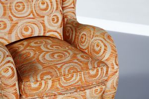 MANIFATTURA ITALIANA : Coppia di poltrone  - Asta Asta 374 | DESIGN E ARTI DECORATIVE DEL NOVECENTO Virtuale - Associazione Nazionale - Case d'Asta italiane