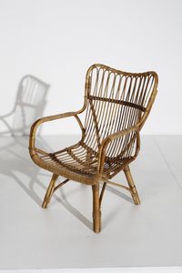 MANIFATTURA ITALIANA : Coppia di poltroncine  - Asta Asta 374 | DESIGN E ARTI DECORATIVE DEL NOVECENTO Virtuale - Associazione Nazionale - Case d'Asta italiane