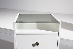 DE CARLI CARLO (1910 - 1999) : Coppia di comodini per Sormani  - Asta Asta 374 | DESIGN E ARTI DECORATIVE DEL NOVECENTO Virtuale - Associazione Nazionale - Case d'Asta italiane