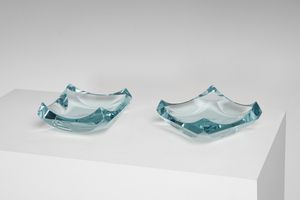 FONTANA ARTE - Coppia di posacenere