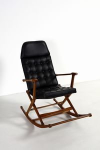 FRATELLI REGUITTI : Poltrona reclinabile  - Asta Asta 374 | DESIGN E ARTI DECORATIVE DEL NOVECENTO Virtuale - Associazione Nazionale - Case d'Asta italiane