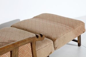 MANIFATTURA ITALIANA : Poltrona allungabile  - Asta Asta 374 | DESIGN E ARTI DECORATIVE DEL NOVECENTO Virtuale - Associazione Nazionale - Case d'Asta italiane