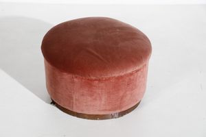 MANIFATTURA ITALIANA : Poggiapiedi  - Asta Asta 374 | DESIGN E ARTI DECORATIVE DEL NOVECENTO Virtuale - Associazione Nazionale - Case d'Asta italiane