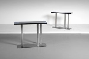 MANIFATTURA ITALIANA - Coppia di consolle