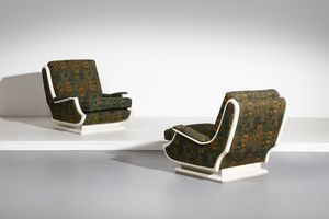 MANIFATTURA ITALIANA - Coppia di poltrone