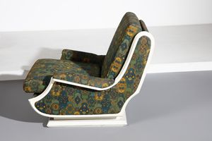 MANIFATTURA ITALIANA : Coppia di poltrone  - Asta Asta 374 | DESIGN E ARTI DECORATIVE DEL NOVECENTO Virtuale - Associazione Nazionale - Case d'Asta italiane