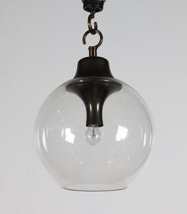 CACCIA DOMINIONI LUIGI (n. 1913) - Lampada da soffitto LS10, produzione Azucena