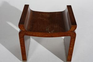 BORSANI OSVALDO (1911 - 1985) : attribuito. Panchetta  - Asta Asta 374 | DESIGN E ARTI DECORATIVE DEL NOVECENTO Virtuale - Associazione Nazionale - Case d'Asta italiane