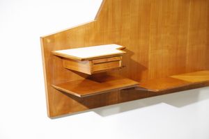 PONTI GIO (1891 - 1979) : attribuito. Consolle a parete per Dassi Mobili Moderni  - Asta Asta 374 | DESIGN E ARTI DECORATIVE DEL NOVECENTO Virtuale - Associazione Nazionale - Case d'Asta italiane