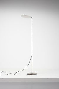 GECCHELIN BRUNO (n. 1939) - Lampada da terra Mezzaluna per Skipper