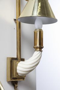 BANCI GIOVANNI : Coppia di applique  - Asta Asta 374 | DESIGN E ARTI DECORATIVE DEL NOVECENTO Virtuale - Associazione Nazionale - Case d'Asta italiane