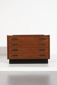 BUCH ERIK (1923 - 1973) : Cassettiera, Danimarca  - Asta Asta 374 | DESIGN E ARTI DECORATIVE DEL NOVECENTO Virtuale - Associazione Nazionale - Case d'Asta italiane