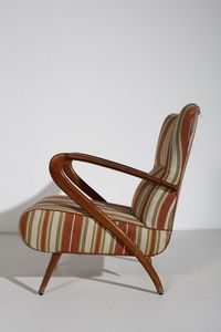 ULRICH GUGLIELMO (1904 - 1977) : nello stile di. Poltrona  - Asta Asta 374 | DESIGN E ARTI DECORATIVE DEL NOVECENTO Virtuale - Associazione Nazionale - Case d'Asta italiane