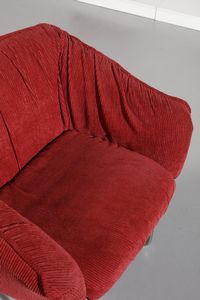 CASSINA : attribuito. Otto poltroncine  - Asta Asta 374 | DESIGN E ARTI DECORATIVE DEL NOVECENTO Virtuale - Associazione Nazionale - Case d'Asta italiane