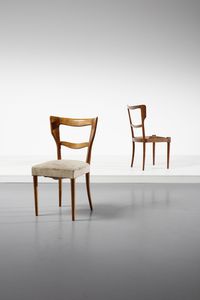 BUFFA PAOLO (1903 - 1970) - attribuito. Coppia di sedie