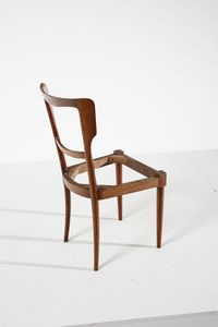 BUFFA PAOLO (1903 - 1970) : attribuito. Coppia di sedie  - Asta Asta 374 | DESIGN E ARTI DECORATIVE DEL NOVECENTO Virtuale - Associazione Nazionale - Case d'Asta italiane