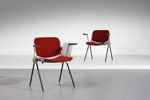 PIRETTI GIANCARLO (n. 1940) - Coppia di sedie per Anonima Castelli