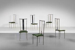 REGA ROMEO (1925 - 1984) - attribuito. Sei sedie