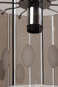 MANIFATTURA ITALIANA : Lampada a sospensione  - Asta Asta 374 | DESIGN E ARTI DECORATIVE DEL NOVECENTO Virtuale - Associazione Nazionale - Case d'Asta italiane
