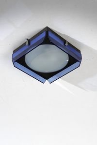 VECA : Due plafoniere  - Asta Asta 374 | DESIGN E ARTI DECORATIVE DEL NOVECENTO Virtuale - Associazione Nazionale - Case d'Asta italiane