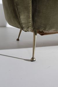 MANIFATTURA ITALIANA : Divanetto  - Asta Asta 374 | DESIGN E ARTI DECORATIVE DEL NOVECENTO Virtuale - Associazione Nazionale - Case d'Asta italiane