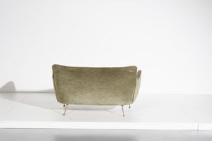 MANIFATTURA ITALIANA : Divanetto  - Asta Asta 374 | DESIGN E ARTI DECORATIVE DEL NOVECENTO Virtuale - Associazione Nazionale - Case d'Asta italiane