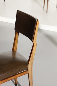 MANIFATTURA ITALIANA : Sei sedie  - Asta Asta 374 | DESIGN E ARTI DECORATIVE DEL NOVECENTO Virtuale - Associazione Nazionale - Case d'Asta italiane