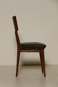 MANIFATTURA ITALIANA : Sei sedie  - Asta Asta 374 | DESIGN E ARTI DECORATIVE DEL NOVECENTO Virtuale - Associazione Nazionale - Case d'Asta italiane