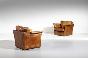MANIFATTURA ITALIANA - Coppia di poltrone