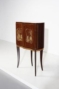 MANIFATTURA ITALIANA : Mobile bar  - Asta Asta 374 | DESIGN E ARTI DECORATIVE DEL NOVECENTO Virtuale - Associazione Nazionale - Case d'Asta italiane