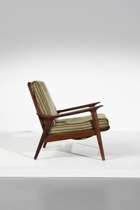 DASSI VITTORIO (1893 - 1973) : Poltroncina reclinabile 620  - Asta Asta 374 | DESIGN E ARTI DECORATIVE DEL NOVECENTO Virtuale - Associazione Nazionale - Case d'Asta italiane
