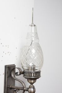 MANIFATTURA ITALIANA : Lampada da parete  - Asta Asta 374 | DESIGN E ARTI DECORATIVE DEL NOVECENTO Virtuale - Associazione Nazionale - Case d'Asta italiane