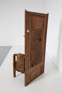 COMETTI GIACOMO  (1863 - 1938) : Trono, esecuzione Atelier Cometti, Torino  - Asta Asta 374 | DESIGN E ARTI DECORATIVE DEL NOVECENTO Virtuale - Associazione Nazionale - Case d'Asta italiane