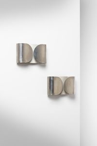SCARPA AFRA (1937 -2011) & TOBIA (n. 1935) - Coppia di lampade da parete Foglio per Flos