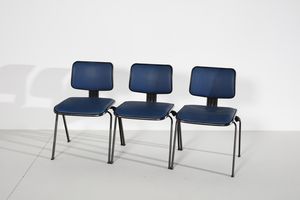 ETTORE SOTTSASS & HANS VON KLIER : Dodici sedie Edys della serie Olivetti Synthesis  - Asta Asta 374 | DESIGN E ARTI DECORATIVE DEL NOVECENTO Virtuale - Associazione Nazionale - Case d'Asta italiane