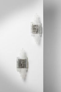 POLI ALBANO (n. 1935) - Coppia di appliques per Poliarte