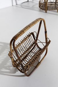 MANIFATTURA ITALIANA : Lotto composto da 5 portariviste e un portaombrelli  - Asta Asta 374 | DESIGN E ARTI DECORATIVE DEL NOVECENTO Virtuale - Associazione Nazionale - Case d'Asta italiane