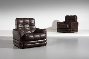 MANIFATTURA ITALIANA - Coppia di poltrone