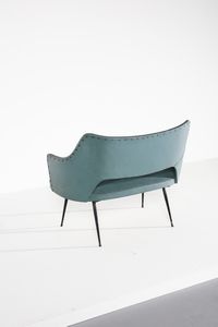MANIFATTURA ITALIANA : Divanetto  - Asta Asta 374 | DESIGN E ARTI DECORATIVE DEL NOVECENTO Virtuale - Associazione Nazionale - Case d'Asta italiane