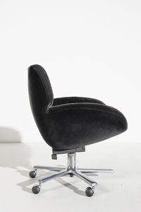 MANIFATTURA ITALIANA : Poltroncina da scrivania  - Asta Asta 374 | DESIGN E ARTI DECORATIVE DEL NOVECENTO Virtuale - Associazione Nazionale - Case d'Asta italiane