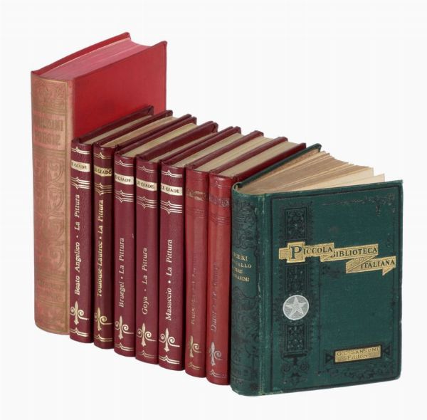 Lotto di 81 opere di letteratura italiana.  - Asta 	Libri, autografi e manoscritti - Associazione Nazionale - Case d'Asta italiane