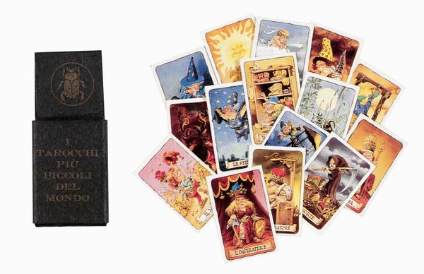 I tarocchi pi piccoli del mondo.  - Asta 	Libri, autografi e manoscritti - Associazione Nazionale - Case d'Asta italiane